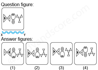 Non verbal reasoning, water images practice questions with detailed solutions, water images question and answers with explanations, Non-verbal series, water images tips and tricks, practice tests for competitive exams, Free water images practice questions